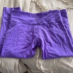 Purple Lululemon leggings